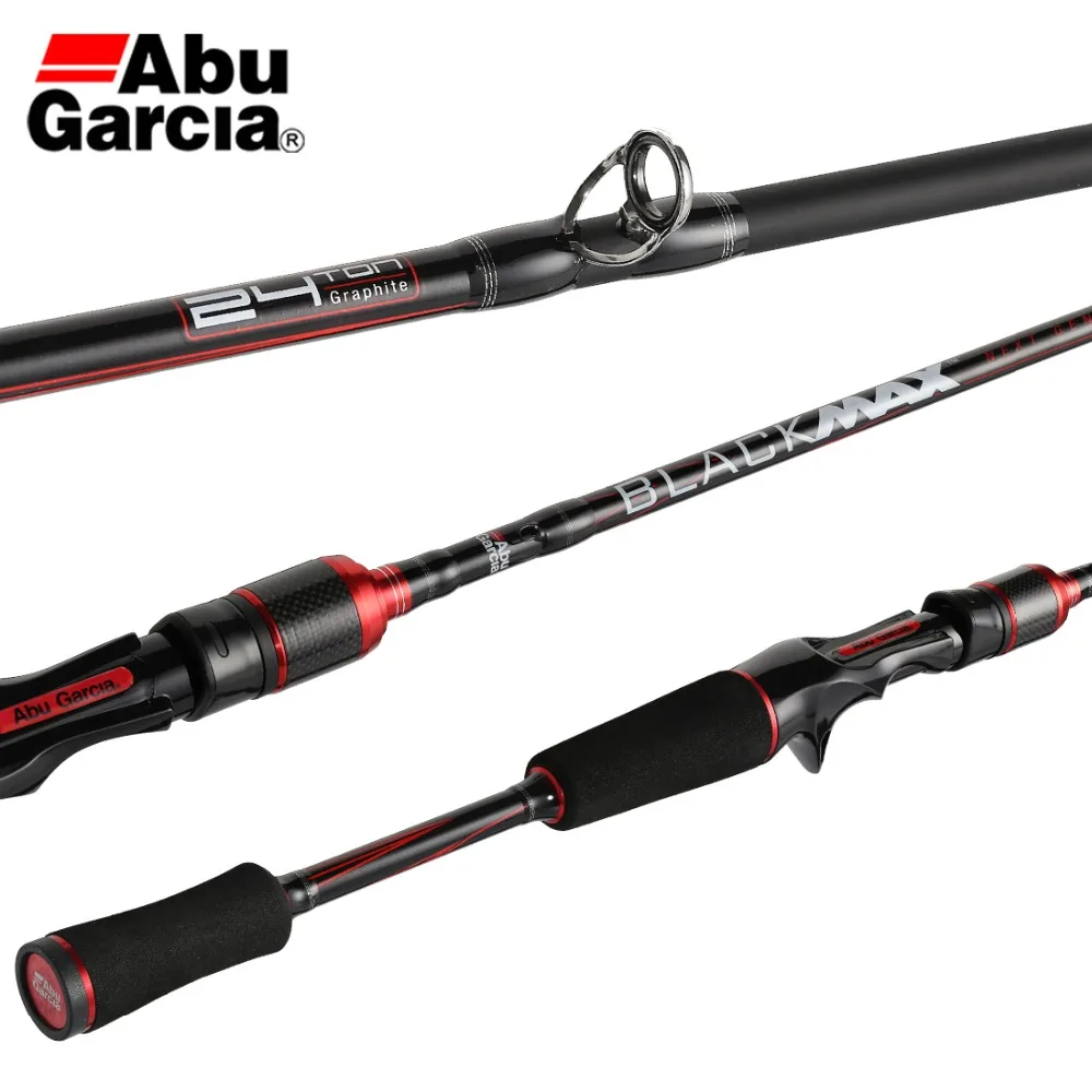 

19 Abu Garcia BLACK MAX BMAX II Lure Fishing Rod RF Power Spinning Casting Rod 2.13 2.28 2.43M Carbon Fiber Carp Fishing Tackle