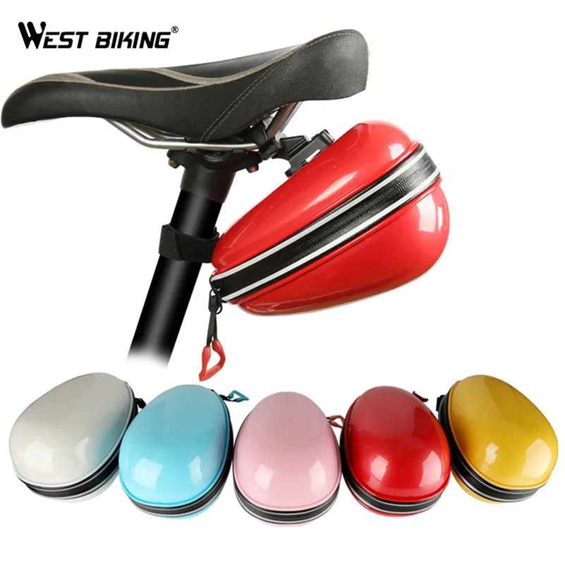 Сумка седло WEST BIKING для велосипеда из АБС пластика водонепроницаемая сумка