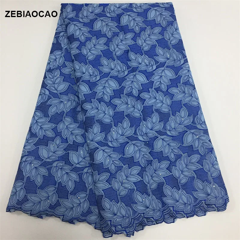 ZEBIAOCAO African Tulle Cotton Lace Fabric High Quality Fashion French For Dress 5 yards/lot FC17-TEP30 | Дом и сад