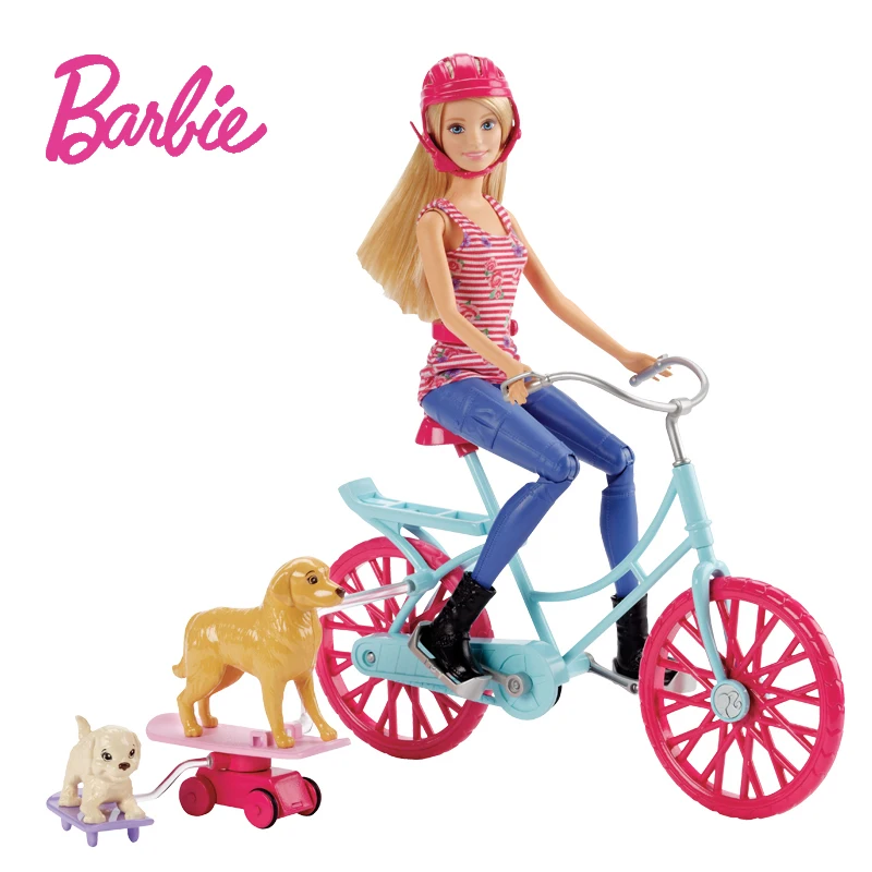 Особенности Барби свинец Pet& Doll Велоспорт костюм CLD94 девушки Рождество подарок на год
