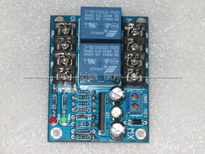 Двухканальный динамик UPC1237 защита печатной платы от отключения звука задержки