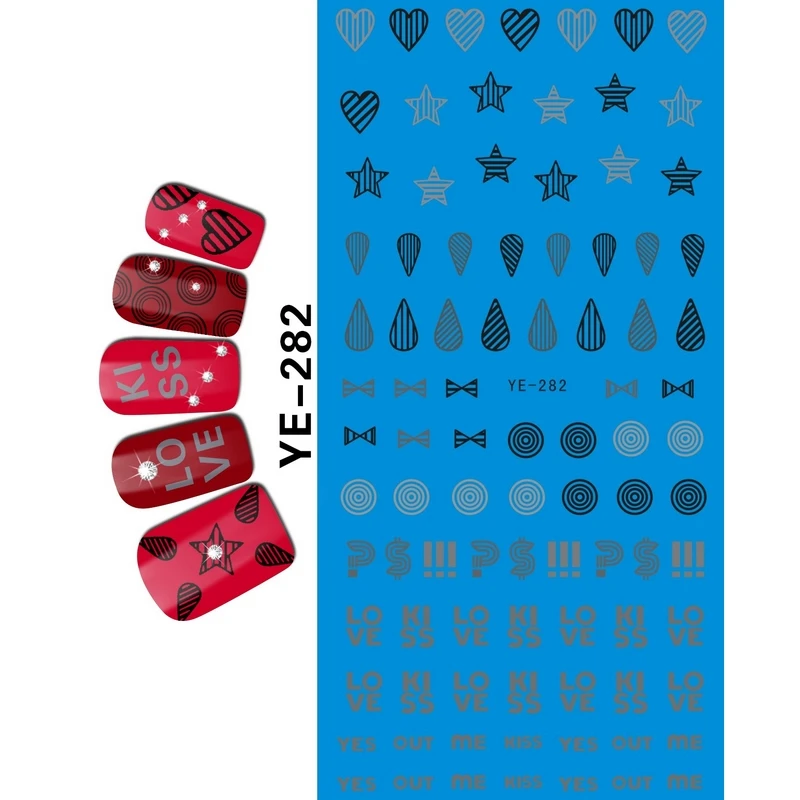 Переводная переводная наклейка для ногтей | Красота и здоровье