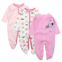 3 pack baby clothes newborn toddler infant girls boy pajamas 0 12 months cute cartoon print babies romper