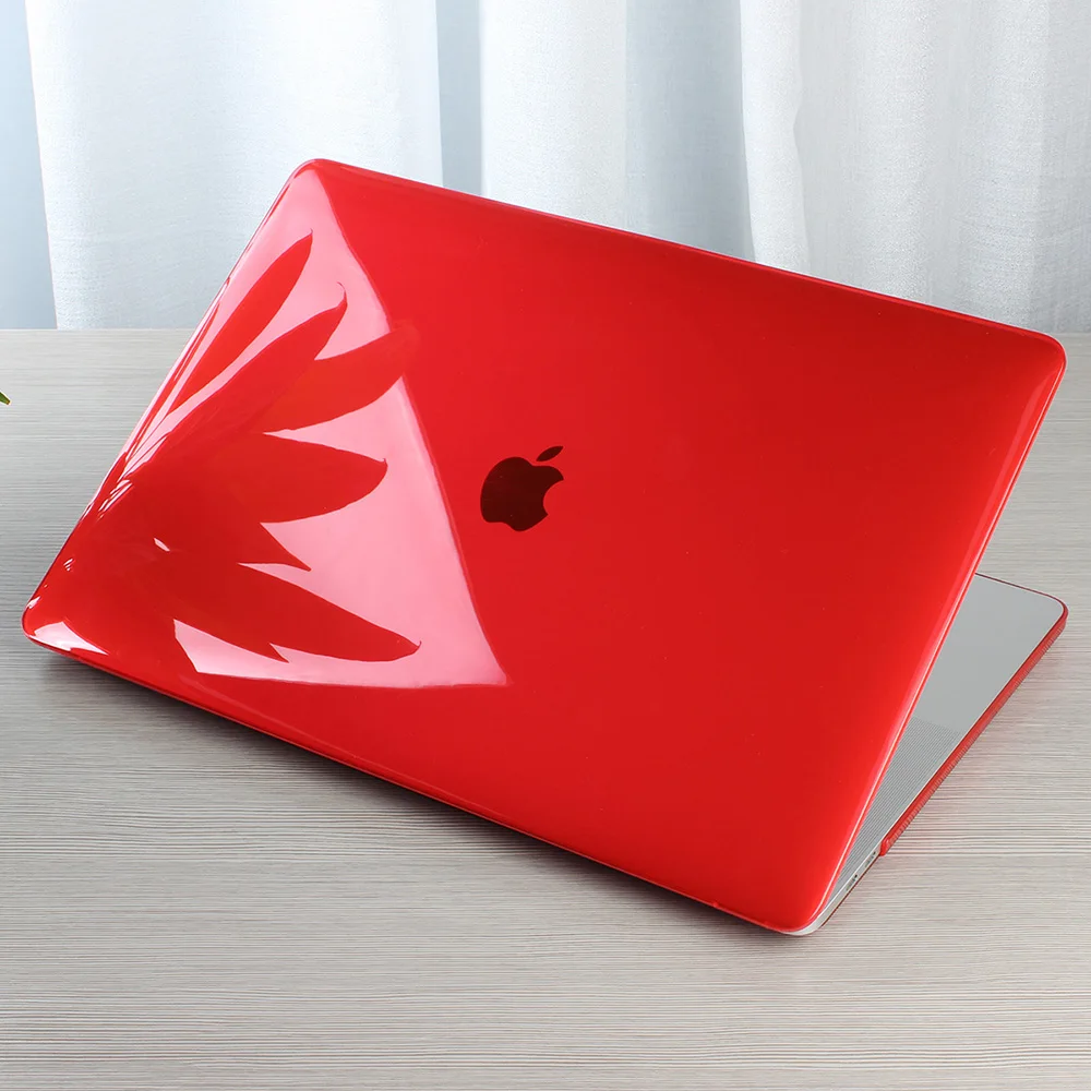 Новый прозрачный жесткий чехол для ноутбука Apple Macbook Air Pro Retina Touch Bar & ID 11 6 12 13 3 15 4 16