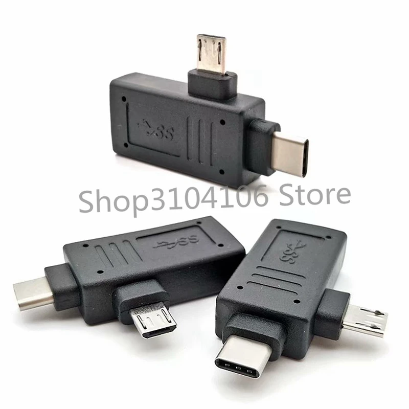 Кабель USB 3. 0 2 Type C папа микро мама OTG адаптер для Letv Xiaomi Android телефонов GDeals|Кабели USB|