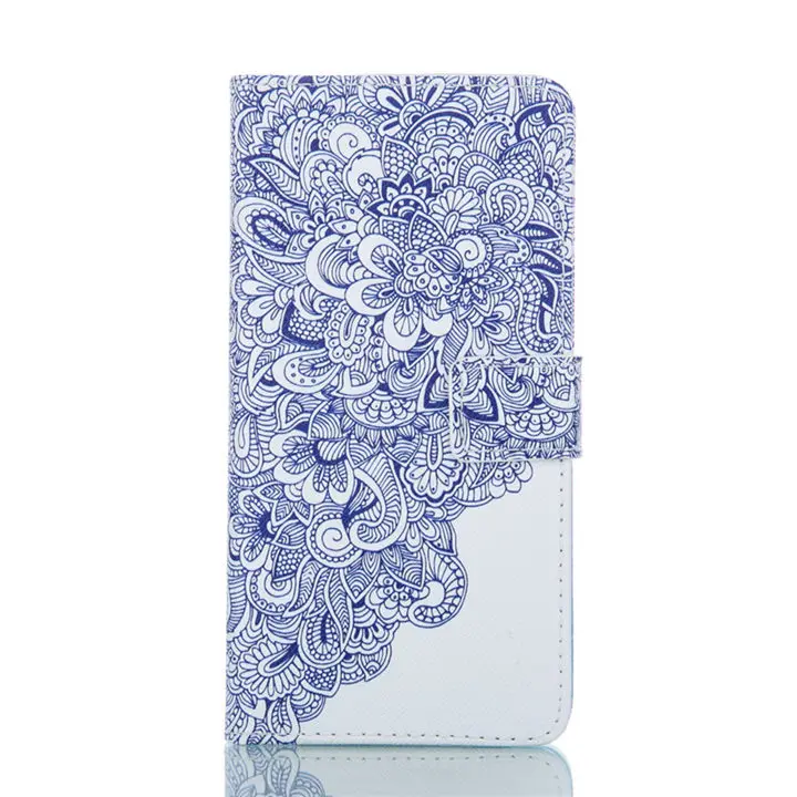 Flower Ceramics Чехол-книжка для телефона sony Xperia XA3 XA2 Ultra XZ Premium XZ1 Compact XA1 Plus XZ2 L2 Z6 Z3, кожаный чехол-кошелек D07Z - Цвет: Flower Ceramics