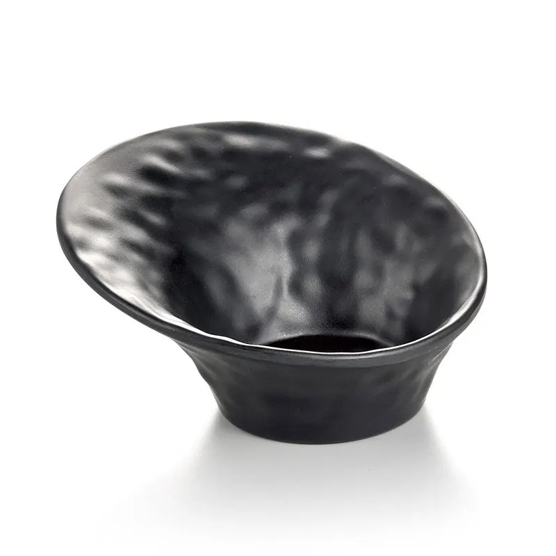 Yilala Пластик чаши меламин блюд Черный насыщенный Цвет посуда небьющаяся блюдо