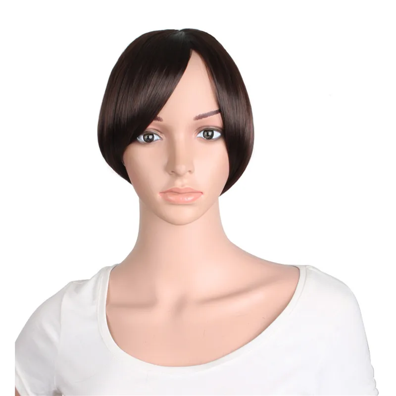 MapofBeauty, 7 дюймов, 8 дюймов, 9 дюймов, короткие, передние, прямые, аккуратные, на заколках, для наращивания волос, синтетические, натуральные, для наращивания волос