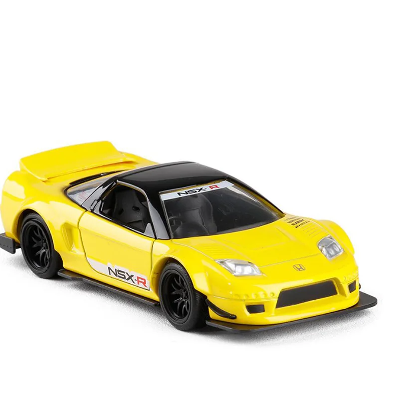 yellow 1 шт. 1/32 масштаб Форсаж серия 2002 HONDA NSX литая модель автомобиля игрушки JDM Модель Коллекция игрушек для мальчиков V013 - Цвет: yellow