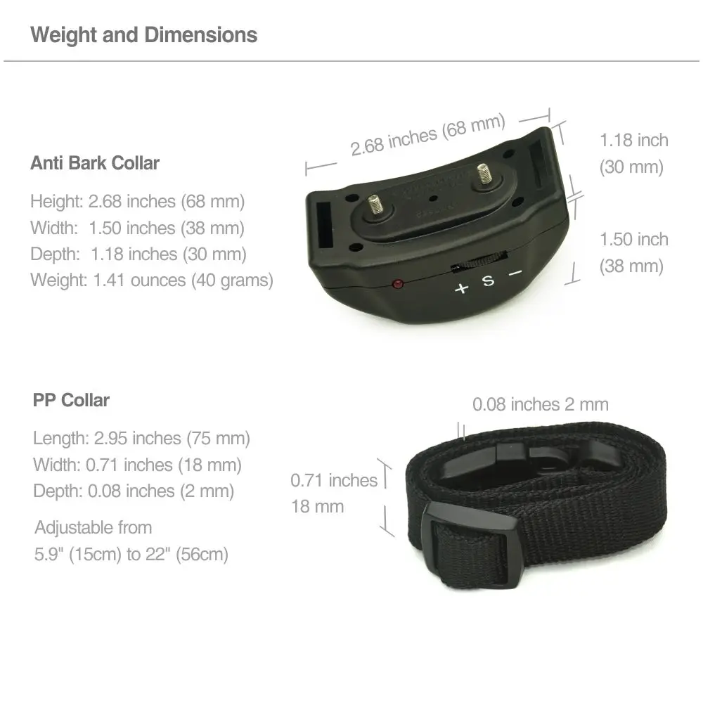 Multi Электронный Тренер Собаки Anti-Барк Воротник смарт Pet Training System для Маленьких
