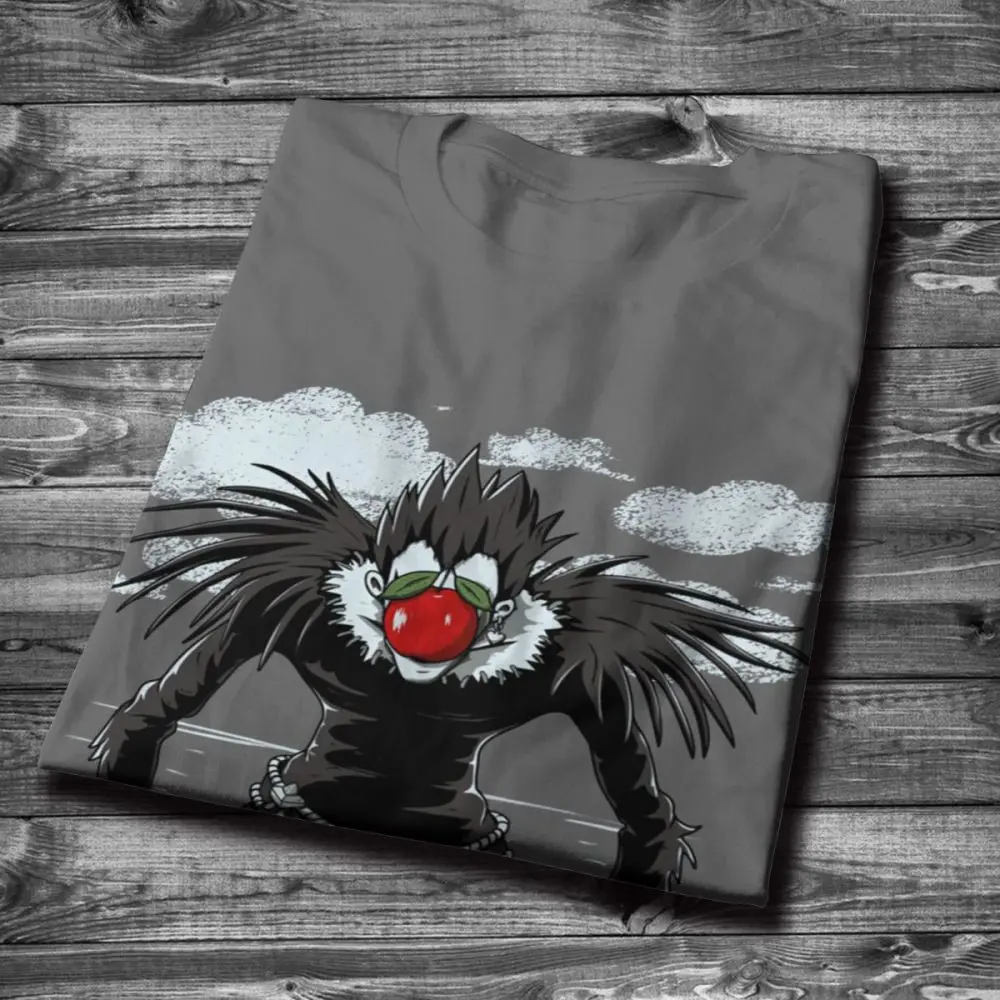 S 6XL нам Размеры Death Note Ryuuku Shinigami Ryuk футболка Винтаж из натурального хлопка в
