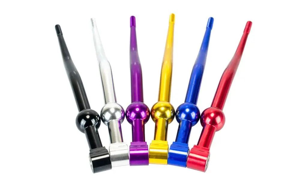 VR RACING-Anodize короткий переключатель двойной изгиб JDM type-R 5 скоростной гоночный короткий переключатель для HONDA ACURA CRX VR-SFT9232