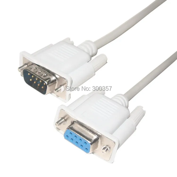

1.5m DB9 Male to Female or female to female cable RS232 serial cable