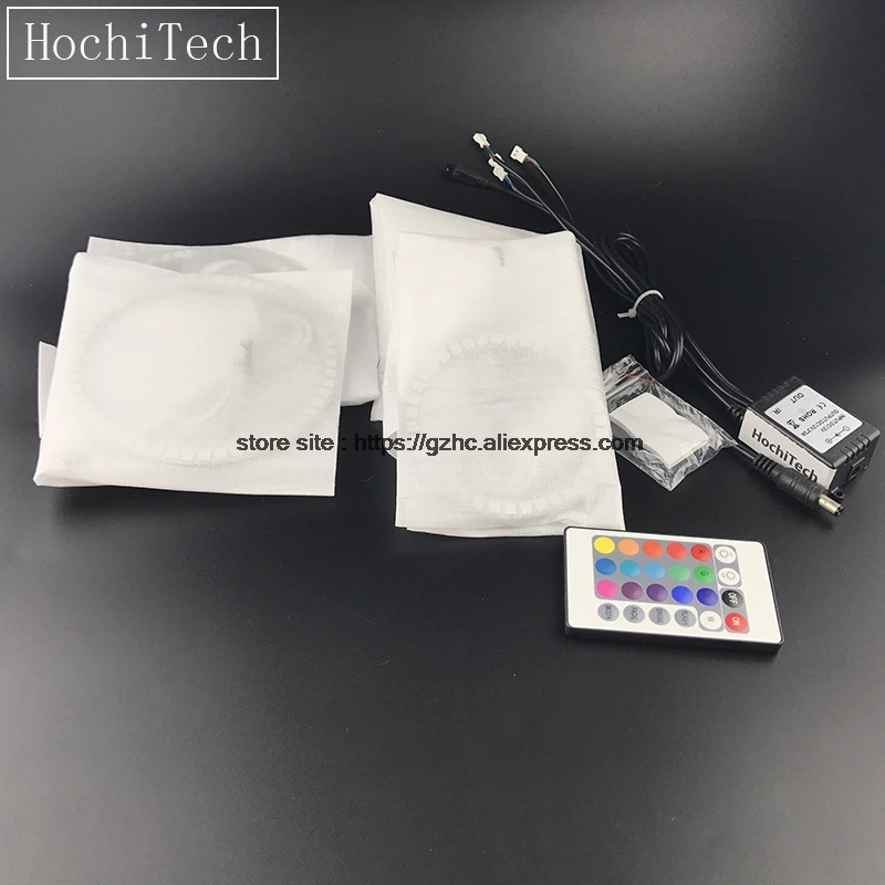 HochiTech для Ford Focus II Mk2 2004-2008 автомобильный стайлинг RGB светодиодный набор ангельские