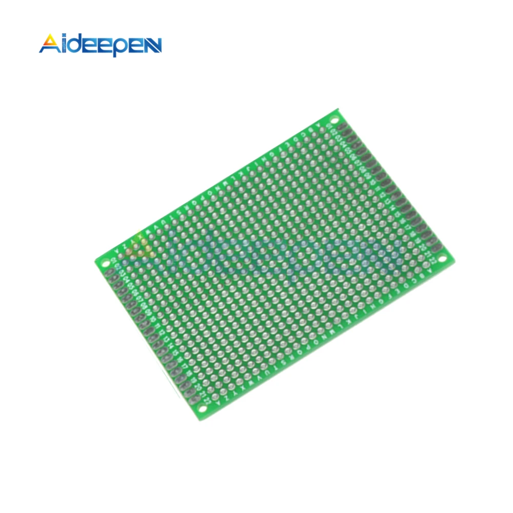 5Pcs 6X8cm Double Side Prototype Diy Universal Printed Circuit PCB Board Protoboard For Arduino | Инструменты