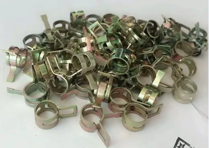 10Pcs 4mm-25mm for choose Fuel Spring Clip Vacuum Silicon Hose Clamp Autos Oil Water Pipe Tube | Обустройство дома