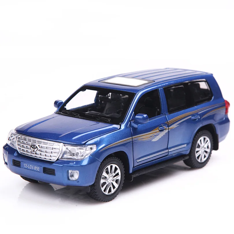 Модель автомобиля LAND CRUISER SUV V8 1:32 Игрушечная модель из сплава с подлинной