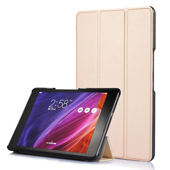 Умный чехол для планшета Asus Zenpad Z8 ZT581KL с магнитной подставкой, кожаный чехол для планшета Asus Zenpad 3 8,0 Z581KL, Чехол+ пленка для экрана+ ручка