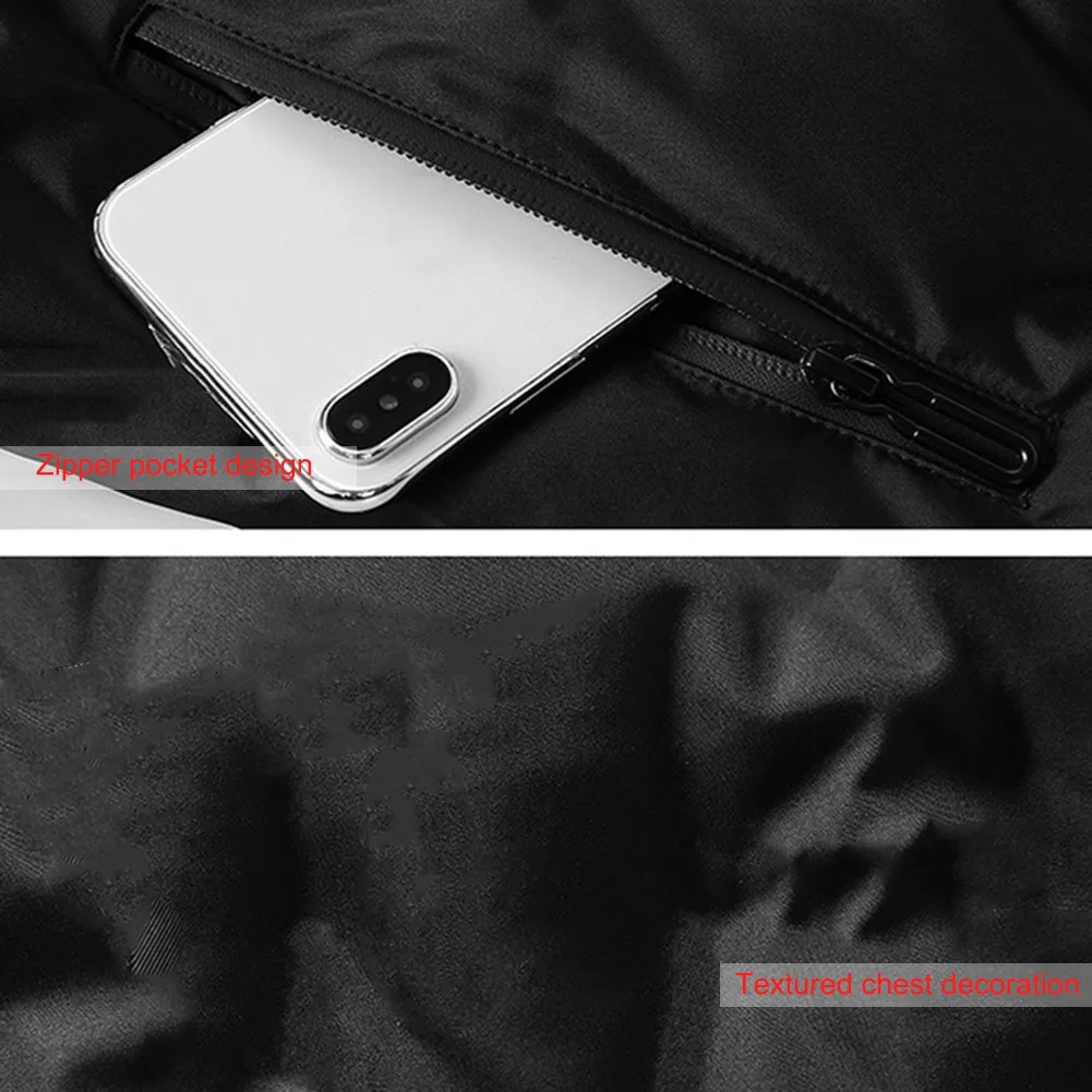 USB Charging Heating Jacket Coat for Men Winter Thermal Clothing Heating Warm Thermostatic Long Sleeve High Collar Outfit M-4XL