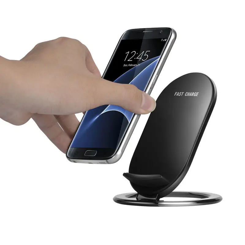 Беспроводное зарядное устройство AJIUYU для Samsung Galaxy S6 edge + S 6 беспроводное Note 5 7 Note5