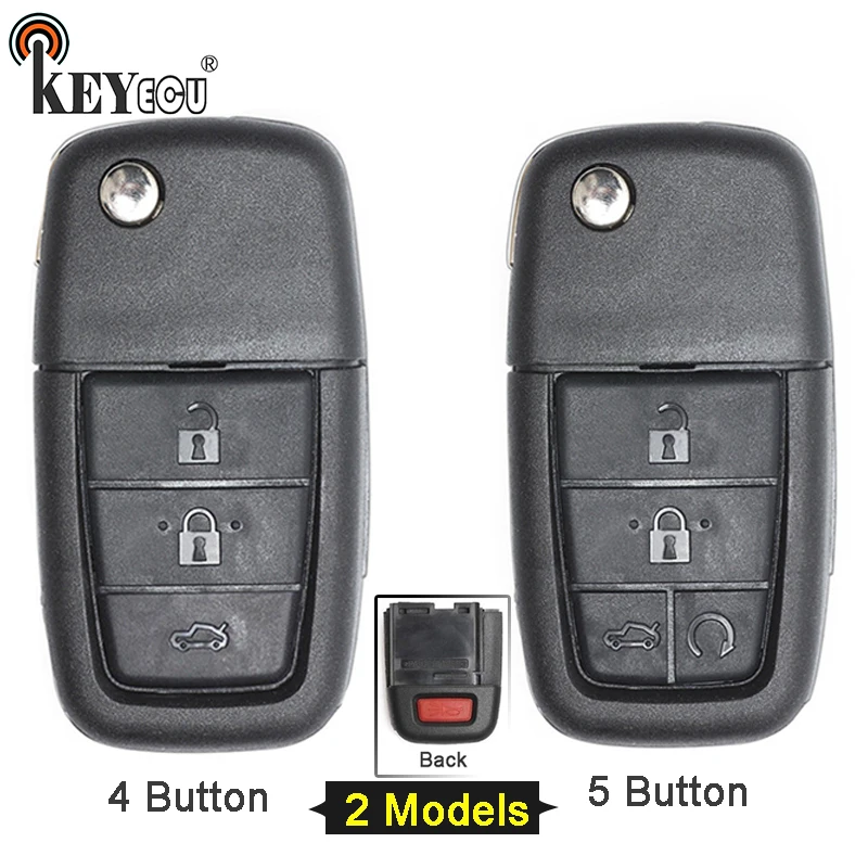 KEYECU для Pontiac G8 Holden VE Commondore Omega Berlina Calais SS SV6 HSV GTS флип 4/5 кнопка дистанционного ключа