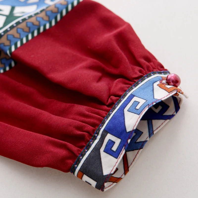 Винтажное длинное платье с длинным рукавом 2017 новое весенне летнее женское