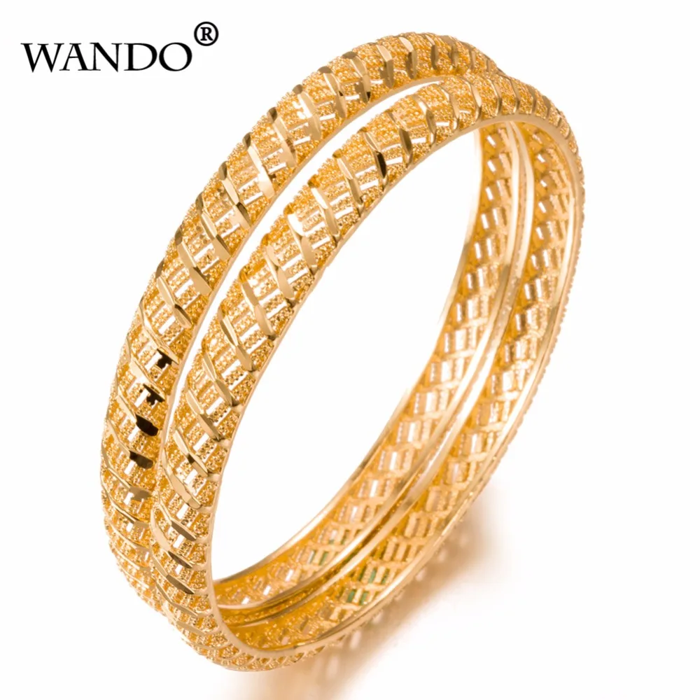 Браслеты WANDO18K для женщин 1 шт. Новое поступление золотого цвета браслеты