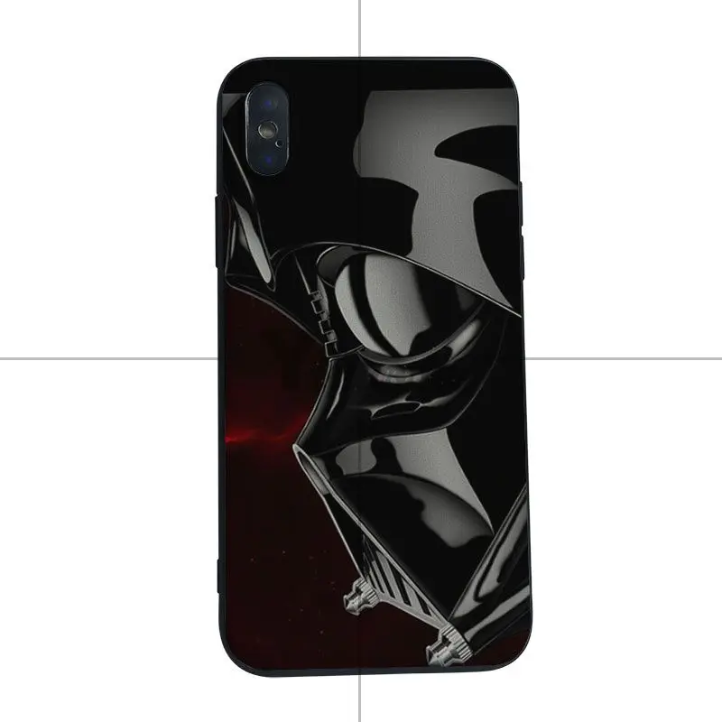 Yinuoda Darth Vader Star Wars мягкий резиновый черный чехол для телефона iphone 7 7plus X XS XR XSMax 8 5 5S 6s 6s Plus Чехол для мобильного телефона