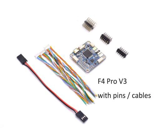 F4 Pro V3/Флип 32 F4 V2 PRO плата контроллера полета для FPV квадрокоптера - Цвет: Pro V3 pin and cable