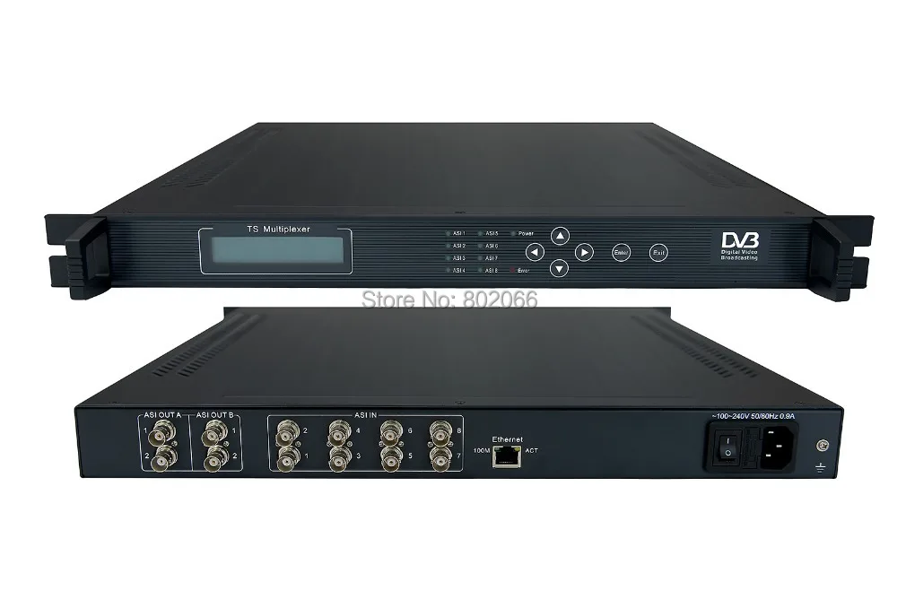 Профессиональный DVB Мультиплексор TS ASI/мультиплексор 8 ASI в SC 2101|asis|multiplexer |