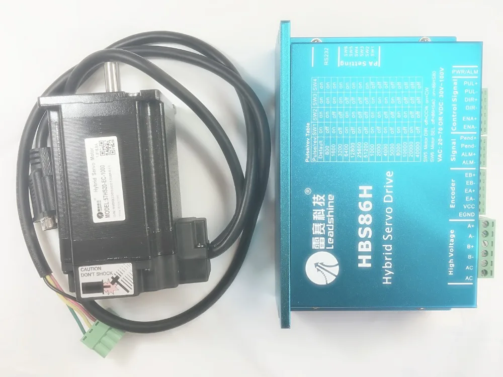 Новый семейный шаговый привод HBS86H Серводвигатель 57HS20 EC 1000 с линейным