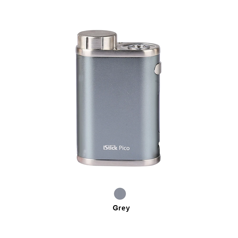 Eleaf Istick pico Mod электронная сигарета 75 Вт TC коробка мод Vape no melo 3 танк распылитель NO 18650 батарея испаритель - Цвет: Серый