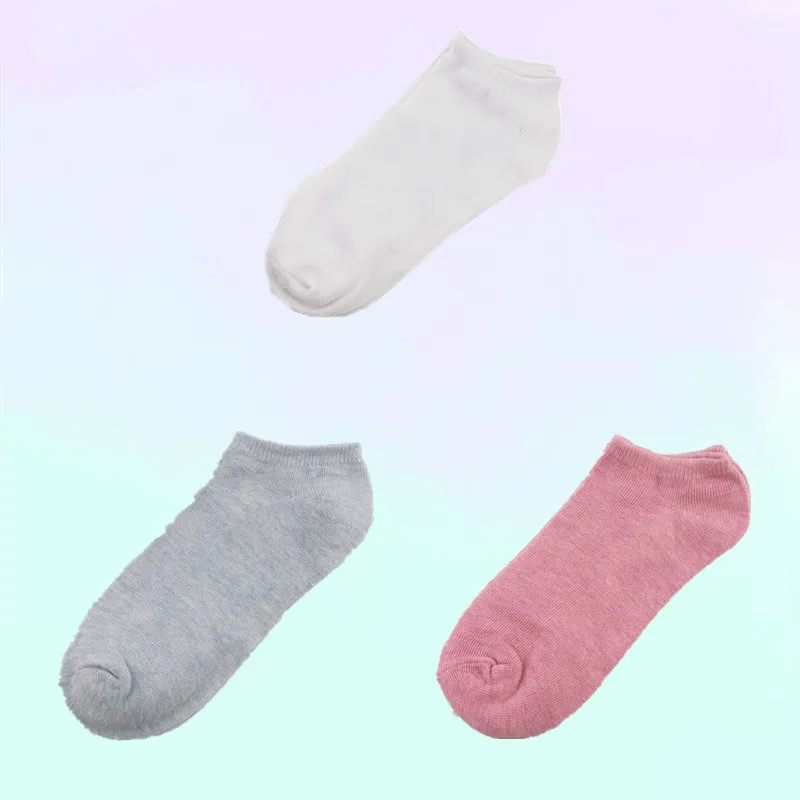 3 пар/лот конфеты Цвет хлопковых рубашек Снежинка для женщин носки до лодыжки с