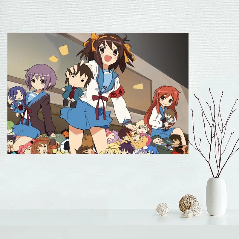 Постер на холсте Харухи зузузумия шелковая ткань настенный постер для гостиной