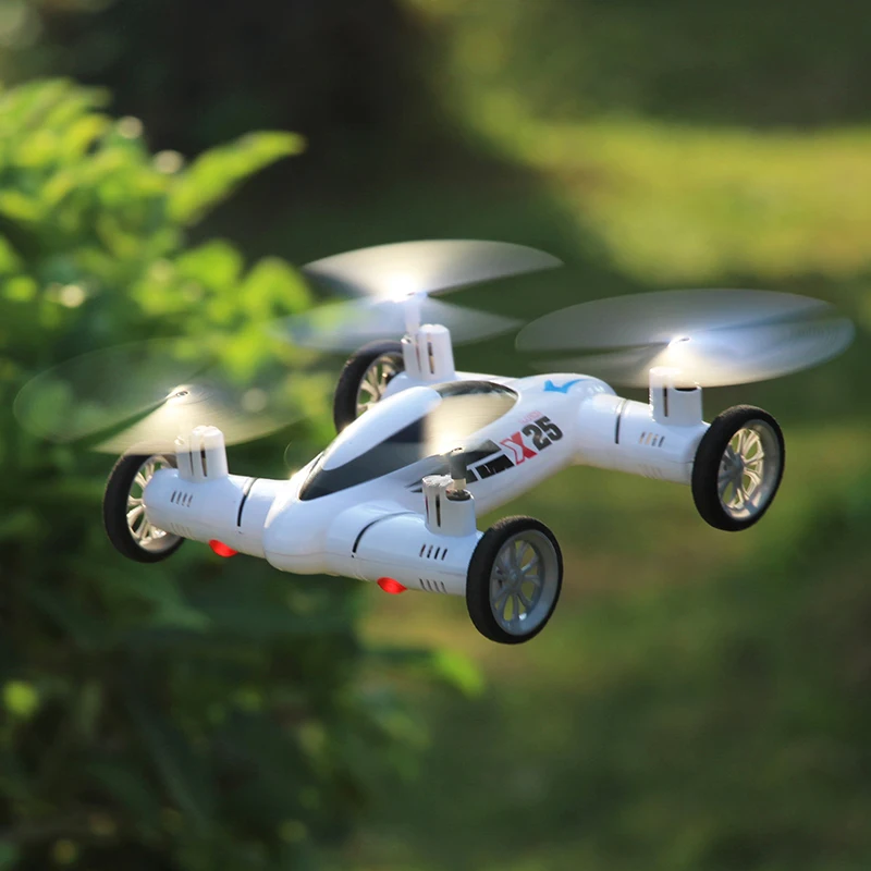 SongYang X25 2 4G 8CH 6-осевой переключатель скорости с 3D Flips RC Квадрокоптер Airphibian летающий