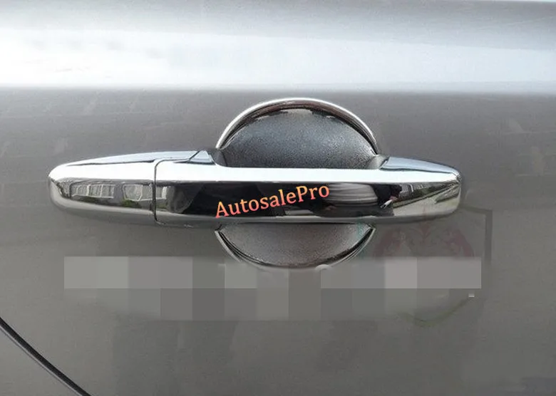 Хромированная боковая дверная ручка крышка чаши отделка для Honda Civic 2006 2007 2008 2009 2010