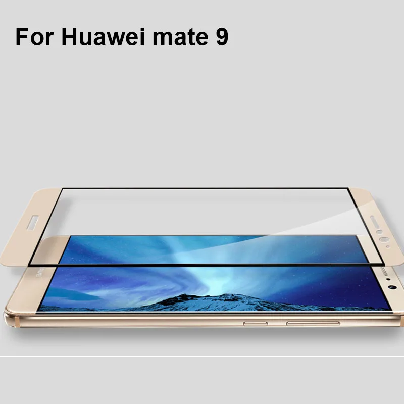 Полное покрытие закаленное стекло для Huawei Mate9 Защитная пленка экрана Mate 9 MHA-AL00 |