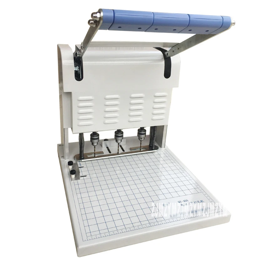 1pc Three - hole electric binding machine Paper Puncher QY-40A Wire Binding Machine Cutter Decorative Hole Punch | Компьютеры и офис