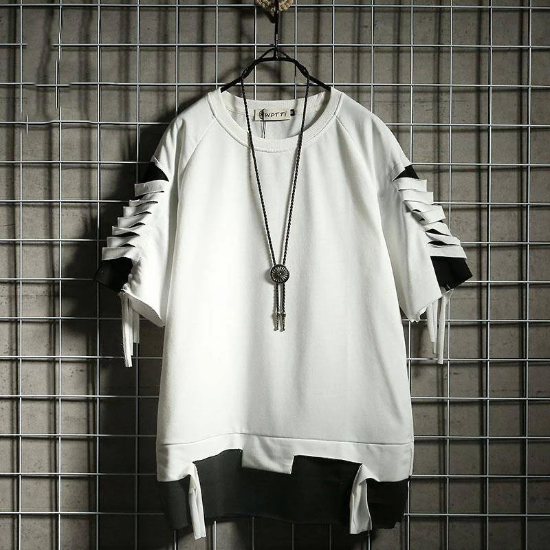 Футболка Rippen мужская с коротким рукавом модная тенниска в стиле хип хоп