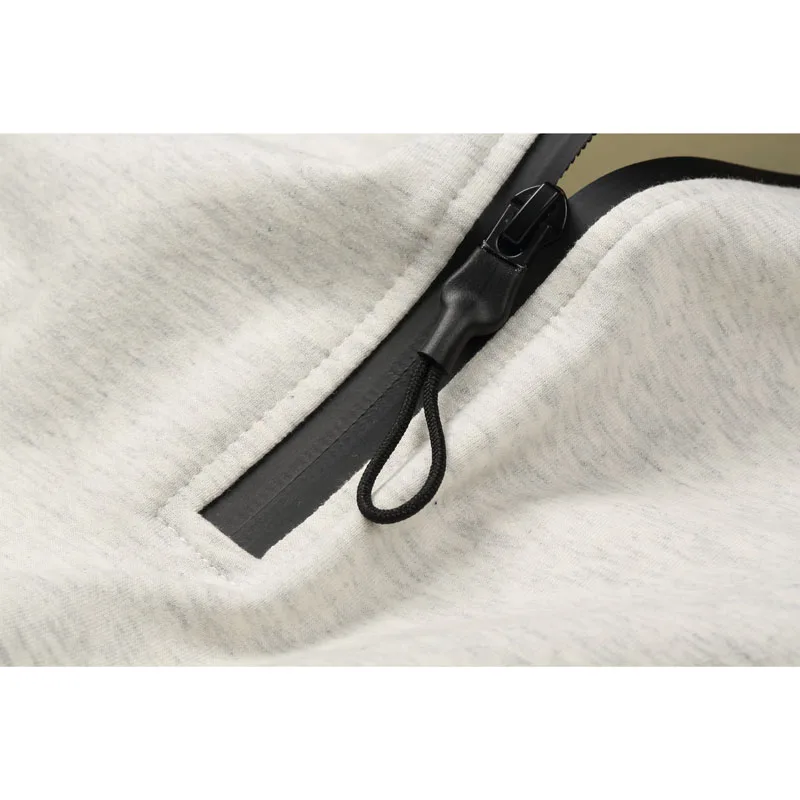 Enjeolon брендовые толстовки мужская фуфайка на замке воротник с капюшоном