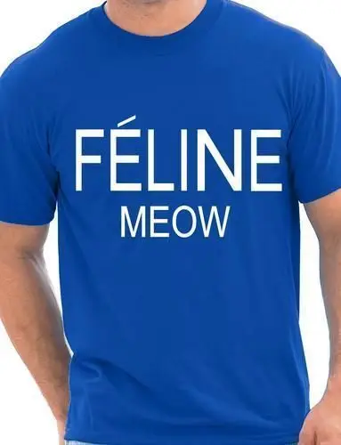 Футболка унисекс Feline Meow в подарок большой размер и Colors A633|t-shirt|t-shirt t-shirtt-shirt unisex |