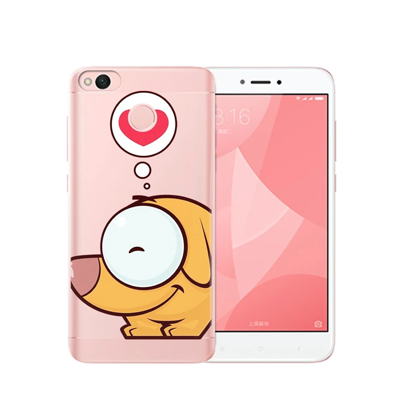For Xiaomi Redmi Mi Pro 4X 4A 5A 5 Plus Note 3 4 6 6A A1 5X A2 6X Lite 8 Pocophone F1 Phone Case cat cartoon cover animal heart |