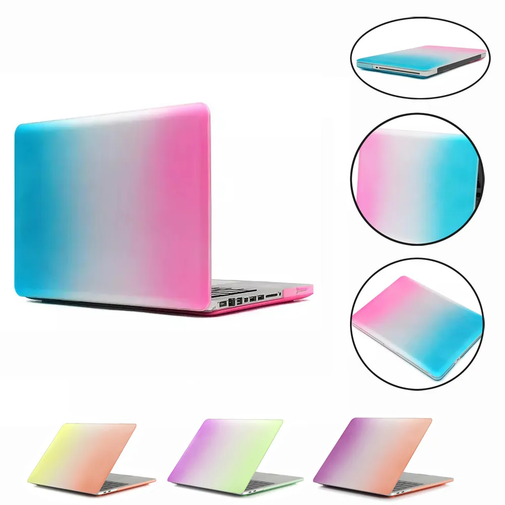 Lamtuea матовый Радужный жесткий защитный чехол для MacBook Macbook Pro 15 дюймов 2019 |