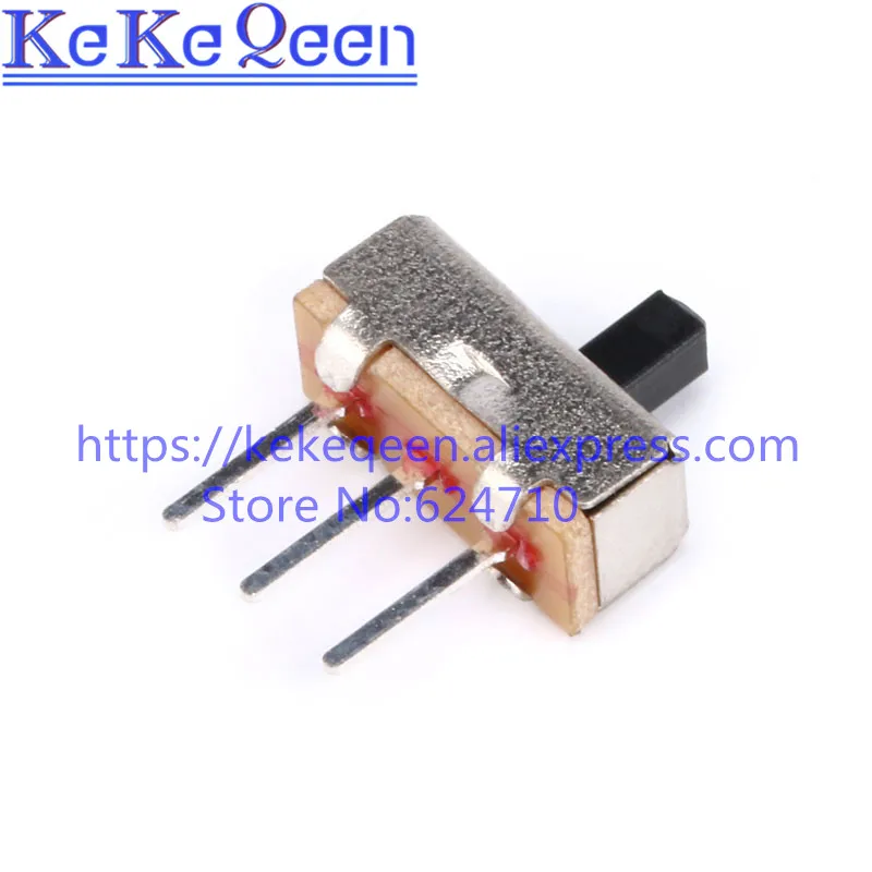 

Мини-переключатель прерывателя SS12D00, SS12D00G3, 3-контактный, 1P2T, 50 шт.