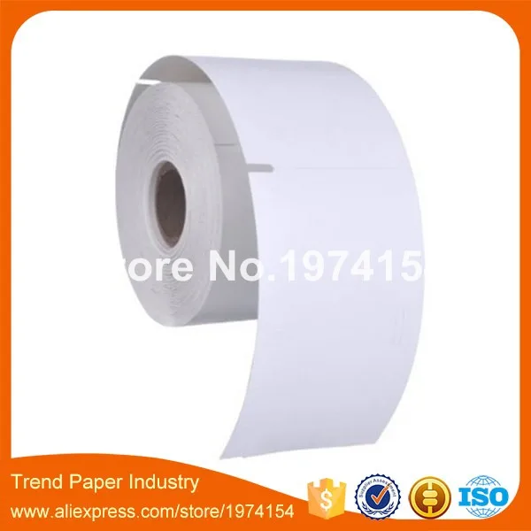 80 × совместимые рулоны Dymo 30856 2 7/16 дюйма x 4 3/16 значки без клея (Другие товары: 30252 30256