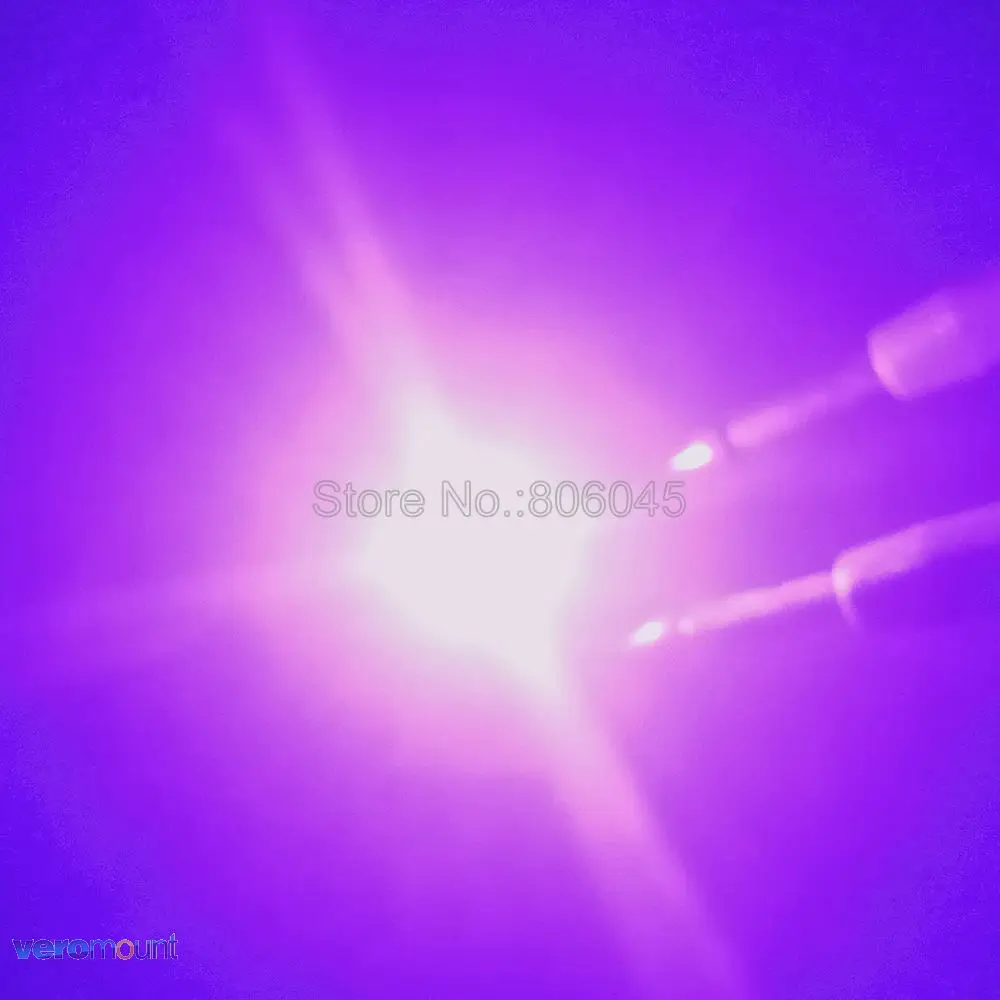 5 шт./лот! Полусветодиодный s 3 Вт ультрафиолетовый 420 нм высокая мощность УФ