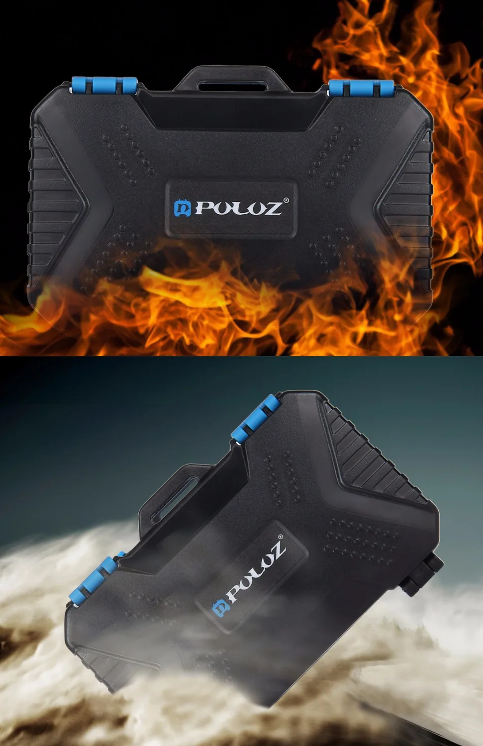 PULUZ PU5004 считыватель карт памяти USB 3 0 SD CF TF ридер с OTG Fuction и 21 слота водостойкий sim