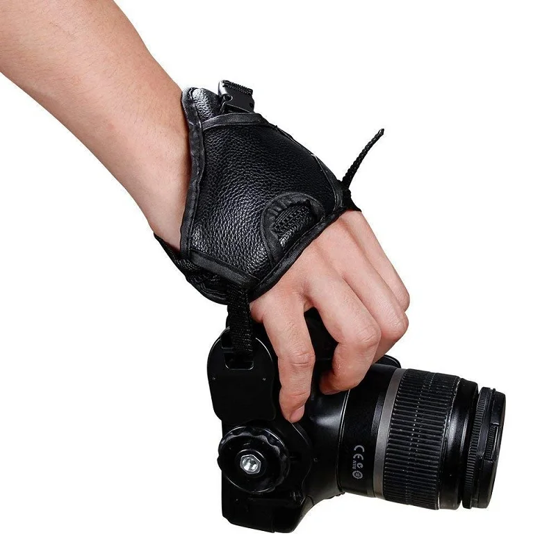 LXH PU ремешок для камеры ручной с 1/4 &quotвинтовым креплением Canon Nikon Sony Olympus Fujifilm DSLR |