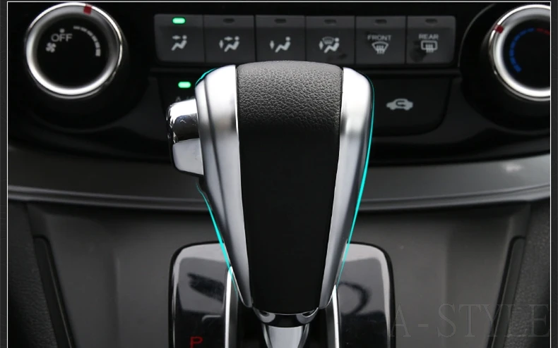 Для Honda CRV CR-V Рычаг переключения передач накладка на голову с блестками автомобильные аксессуары украшение интерьера авто аксессуары