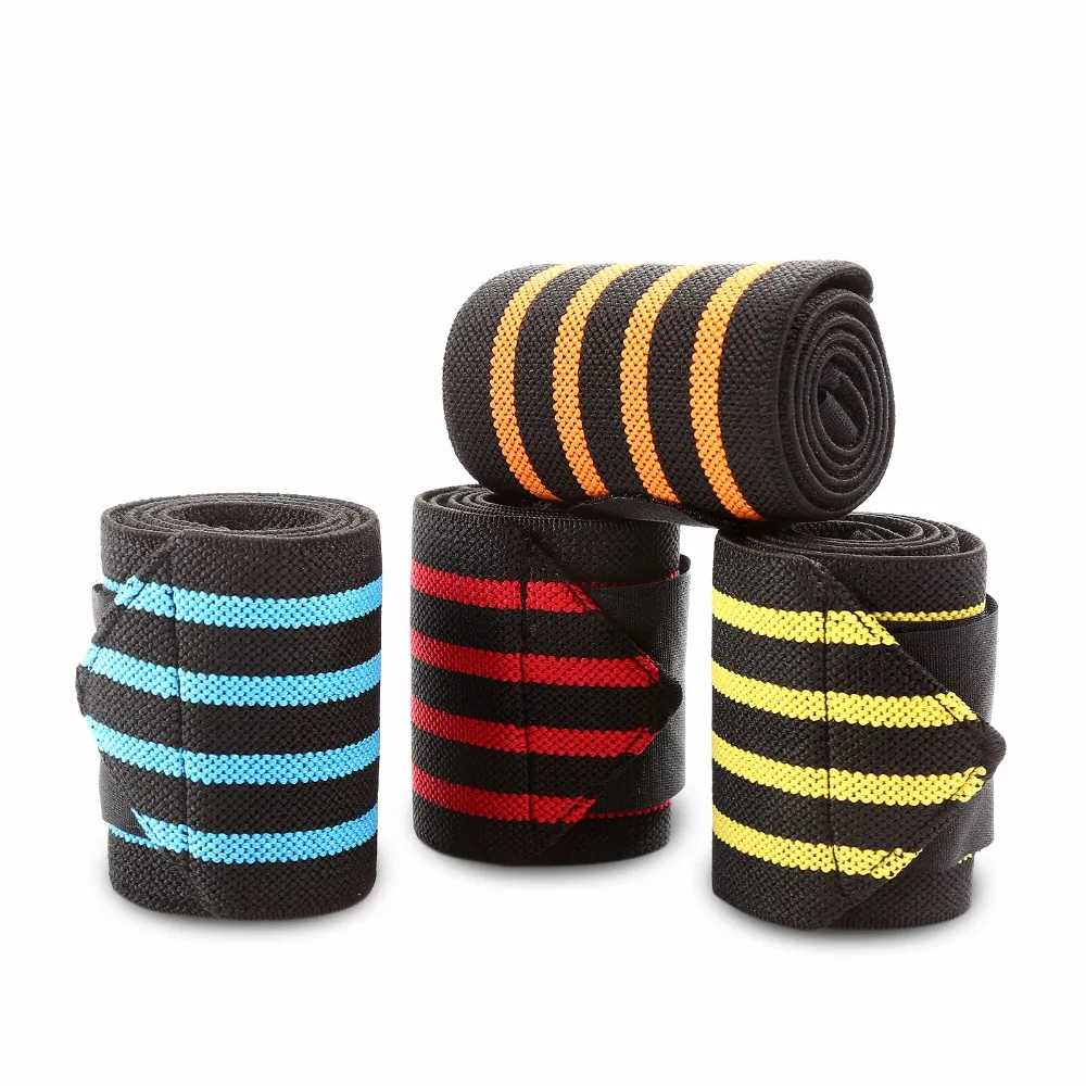 1 Pair Weightlifting Wrist Wraps for Men Women Lifting Straps w/ Thumb Loops Crossfit Strength Training Support Braces |